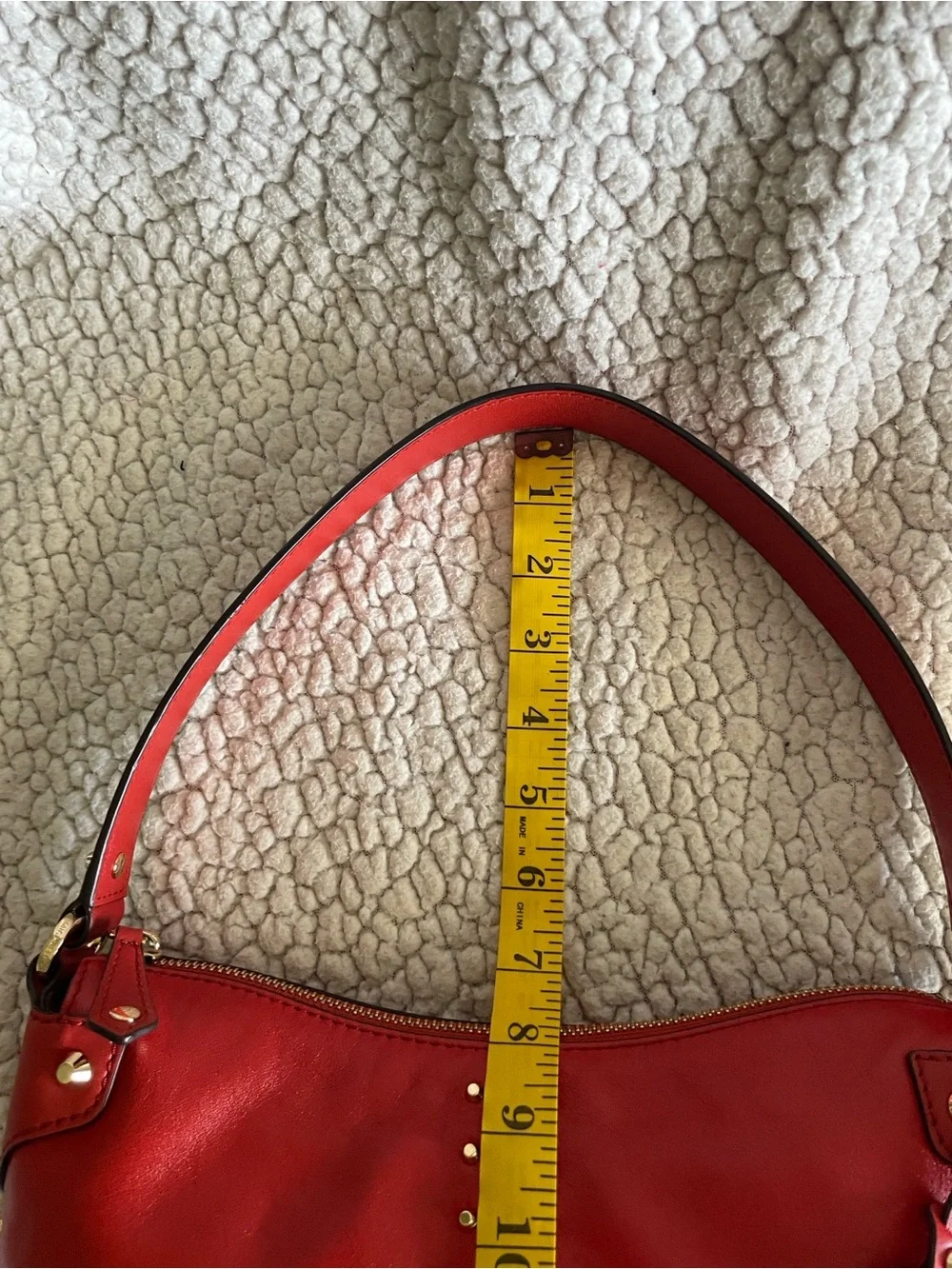 Michael Kors Astor Studded Shoulder Bag
